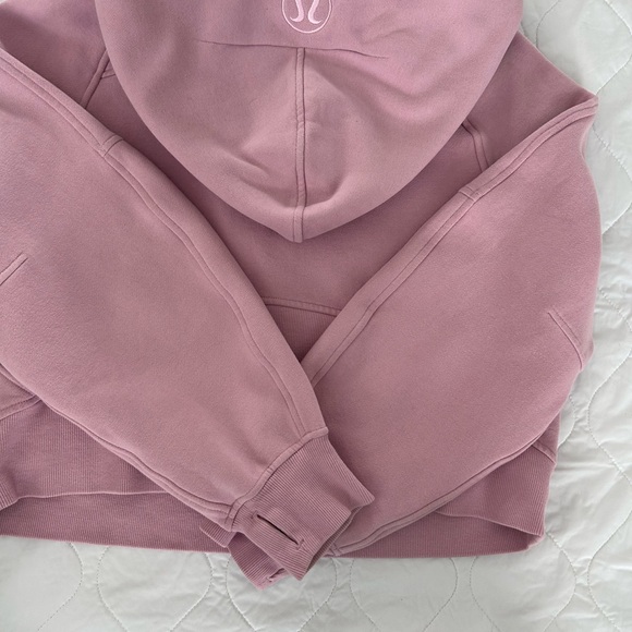 Lululemon Mauve Half-Zip Hoodie - Picture 3 of 5